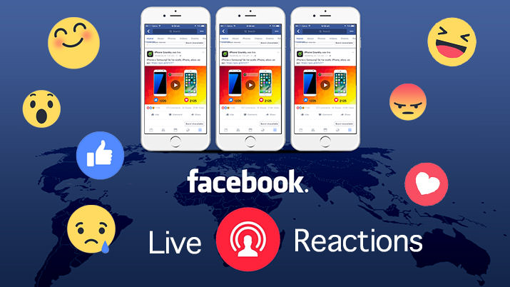 Dirette su Facebook con Reactions