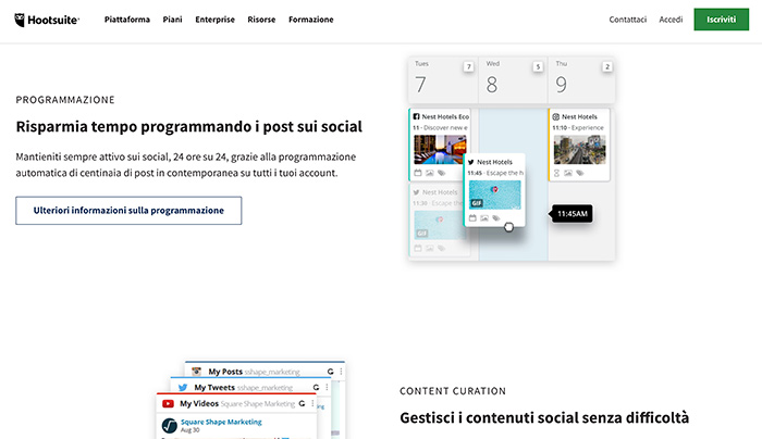 Hootsuite per Facebook