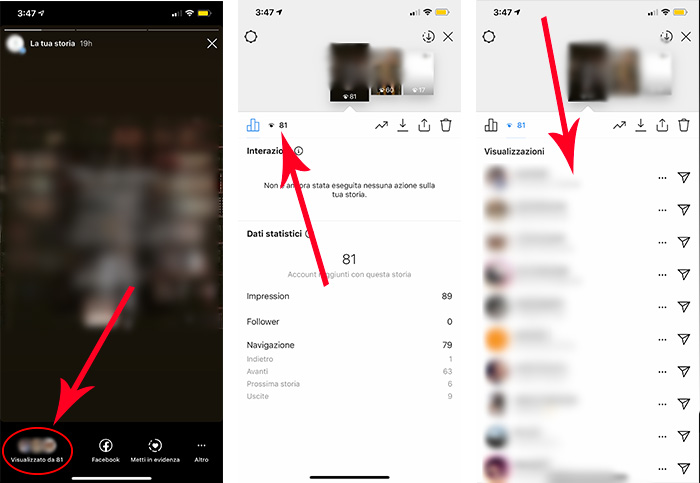 Chi ha visualizzato le tue storie di Instagram