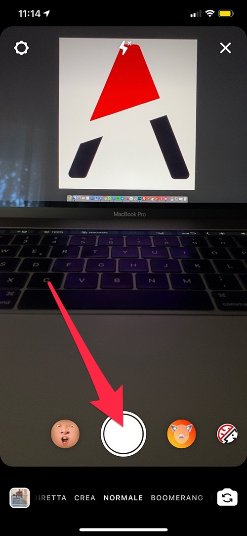 Registrare Storie su Instagram
