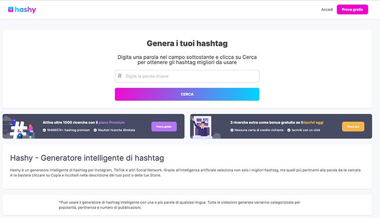 Hashy per TikTok