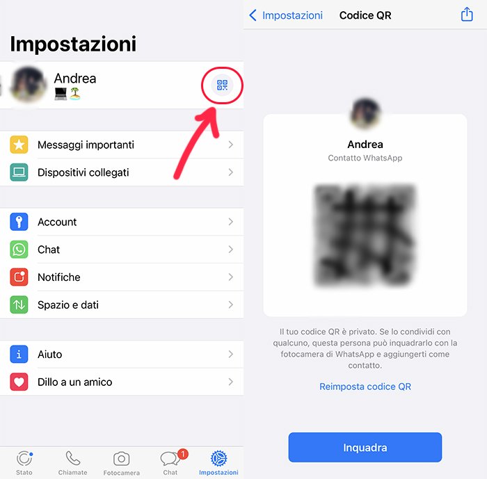 QR Code per WhatsApp