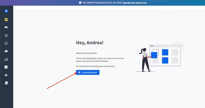Collegare Linkedin da SocialPilot