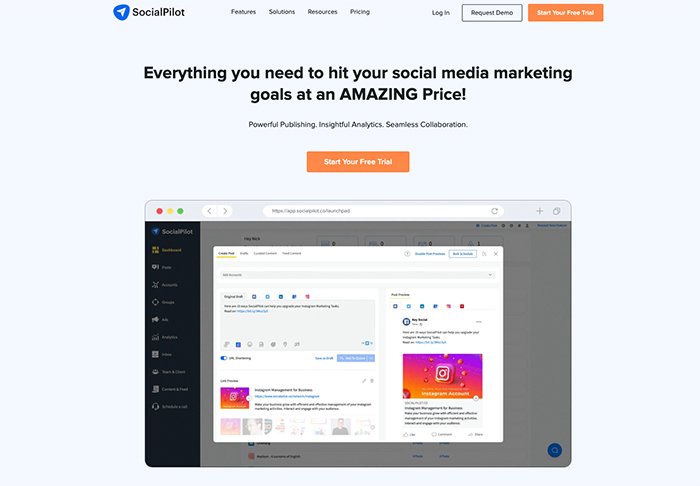 Home di SocialPilot