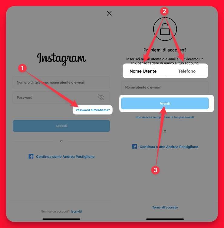 Come ripristinare la password di Instagram rapidamente