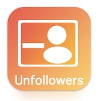 Unfollow users app
